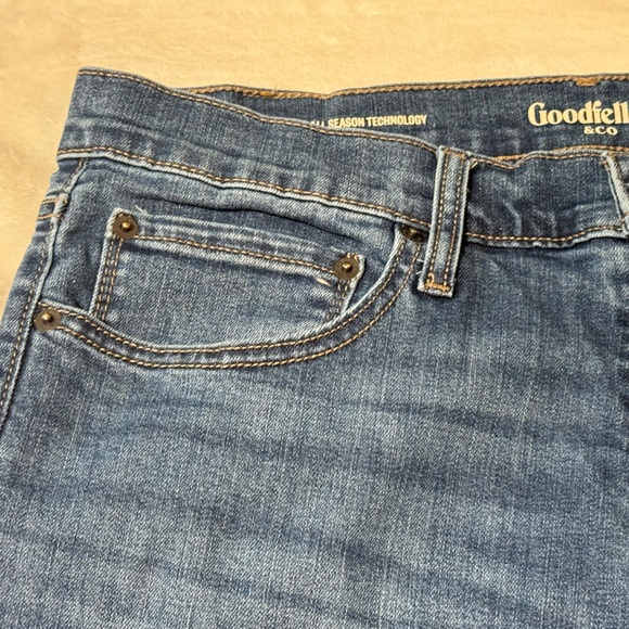 Goodfellow & Co Size 34 x 34 Blue Jeans. Trutemp 365 All Season Technology. - Picture 6 of 12